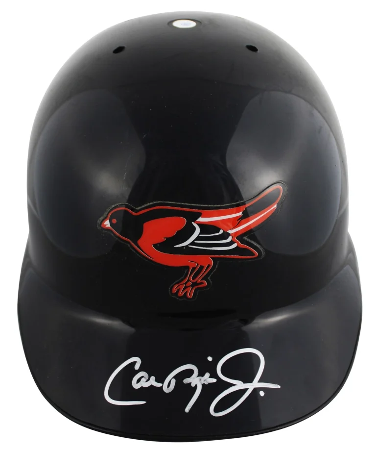 Orioles Cal Ripken Jr. Signed Diamond Collection Batting Helmet JSA #CI92666