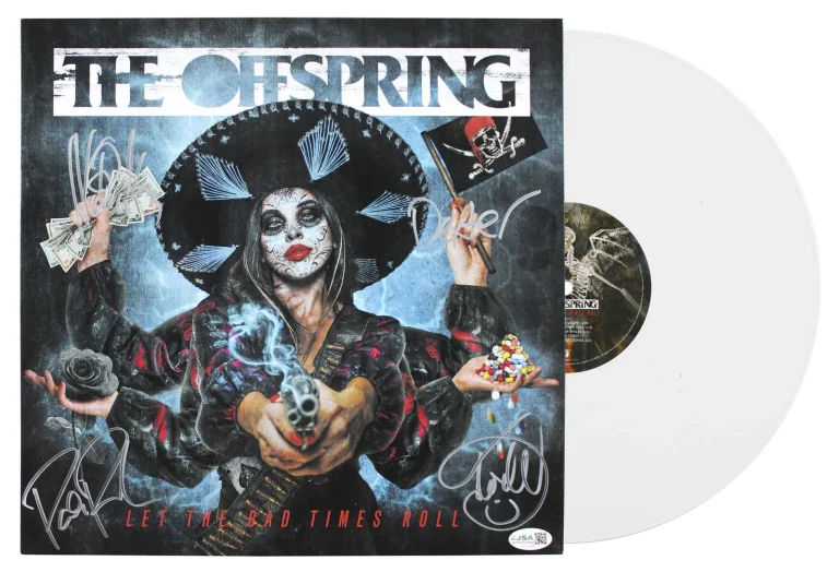 The Offspring (4) Holland, Noodles, Parada & Morse Signed Album JSA #CL51544