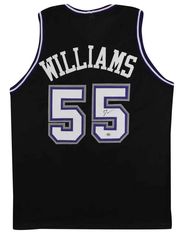 Jason Williams Authentic Signed Black Pro Style Jersey Autographed PSA/DNA 2