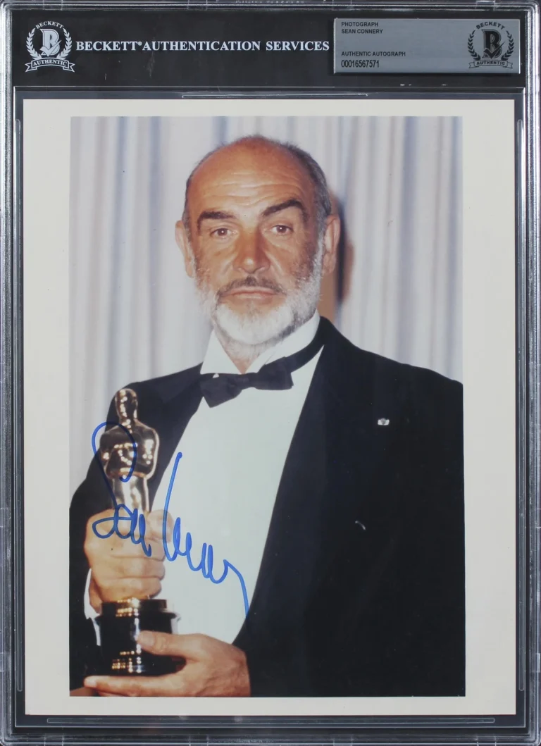 Sean Connery The Untouchables Authentic Signed 8x10 Photo BAS Slabbed 2