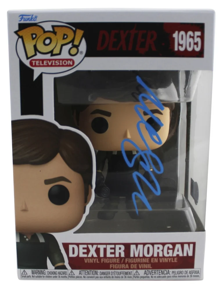 Michael C. Hall Signed Dexter Morgan #1965 Funko Pop Vinyl Figure BAS #BW45751
