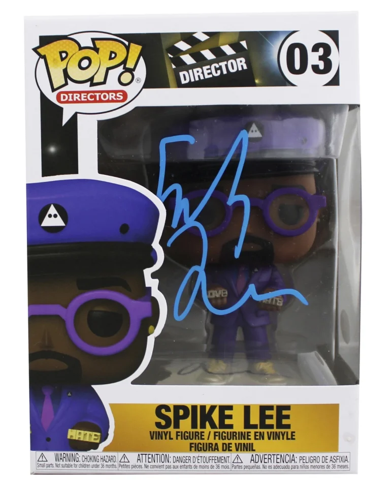 Spike Lee Authentic Signed Director #03 Funko Pop Vinyl Figure w/ Blue Sig JSA