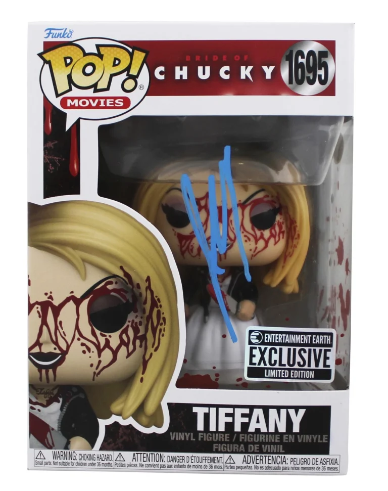Jennifer Tilly Bride of Chucky Signed #1695 Funko Pop Vinyl Figure JSA #CE51281