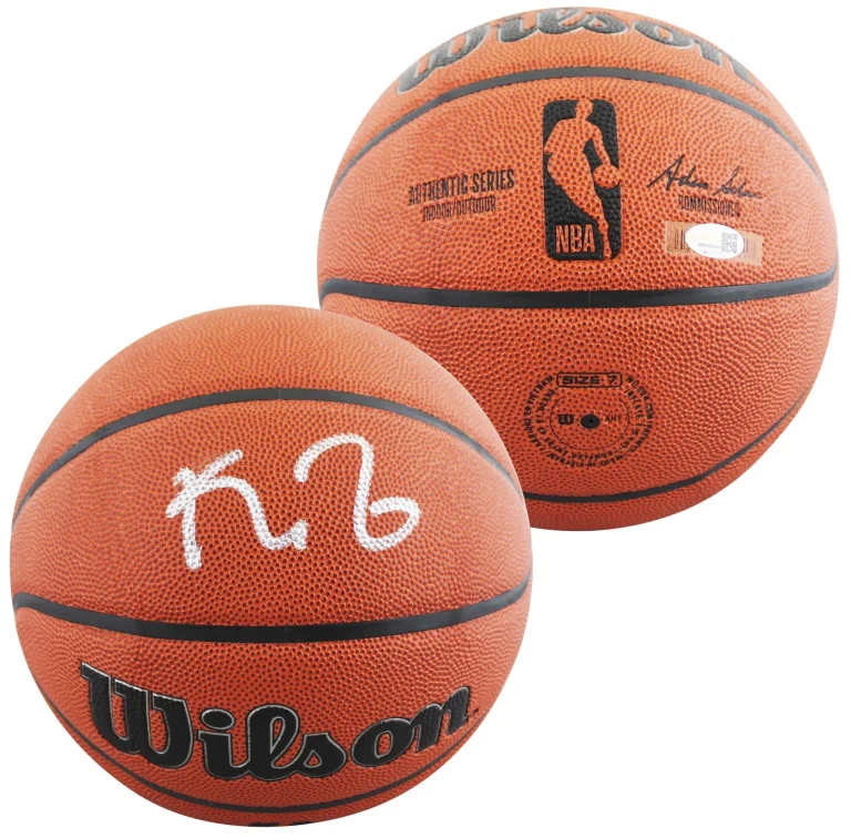 Celtics Kevin Garnett Authentic Signed Wilson I/O Basketball JSA Witness