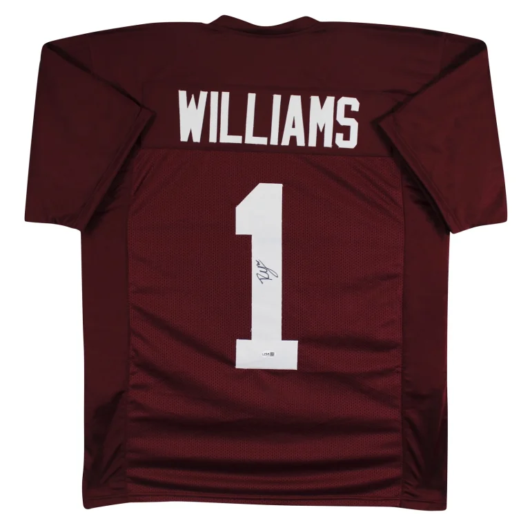 Alabama Ryan Coleman-Williams Authentic Signed Maroon Pro Style Jersey JSA