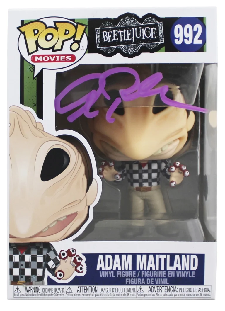 Alec Baldwin Beetlejuice Signed Adam Maitland #992 Funko Pop Vinyl Figure BAS
