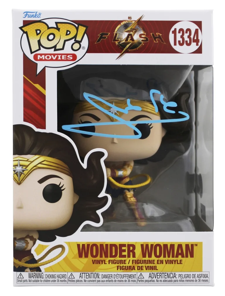 Gal Gadot Authentic Signed Wonder Woman #1334 Funko Pop Vinyl Figure BAS