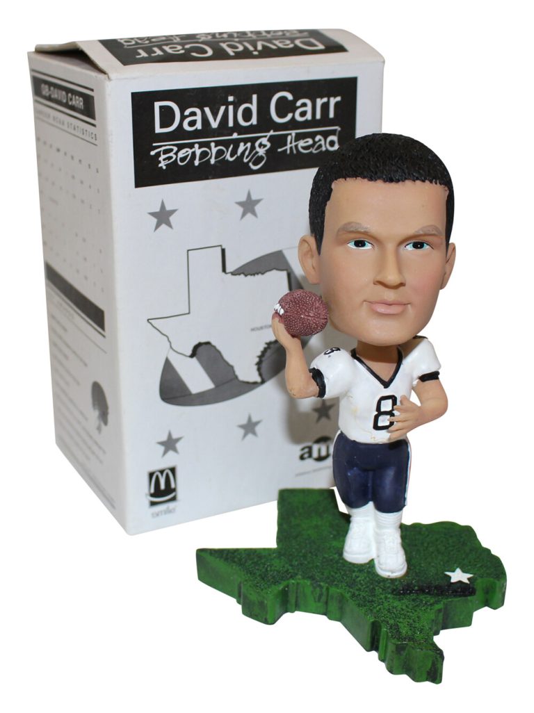 David Carr Houston Texans Bobblehead Figure 36651