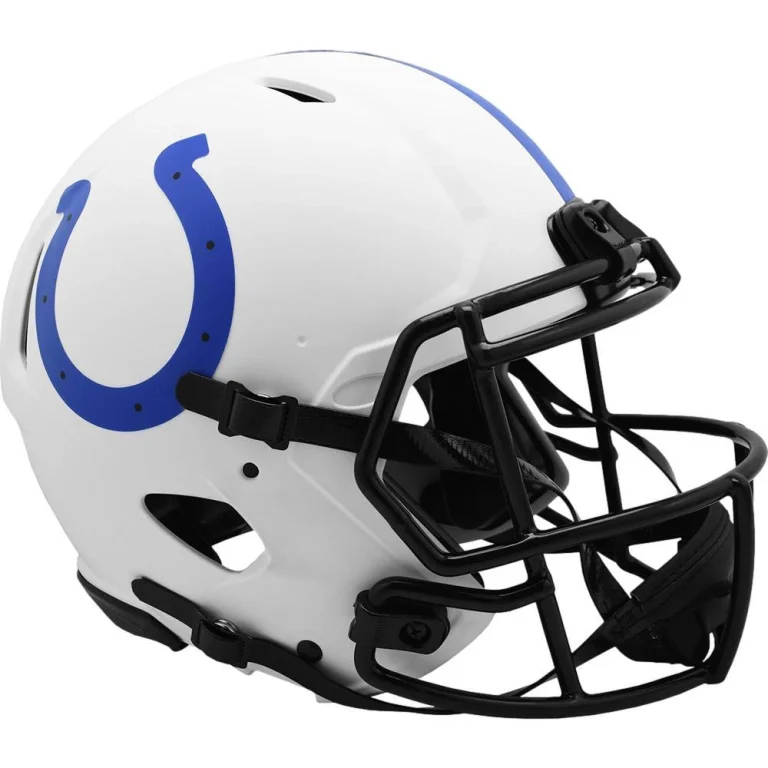 Indianapolis Colts Full Size Authentic Lunar Speed Helmet New In Box 28769