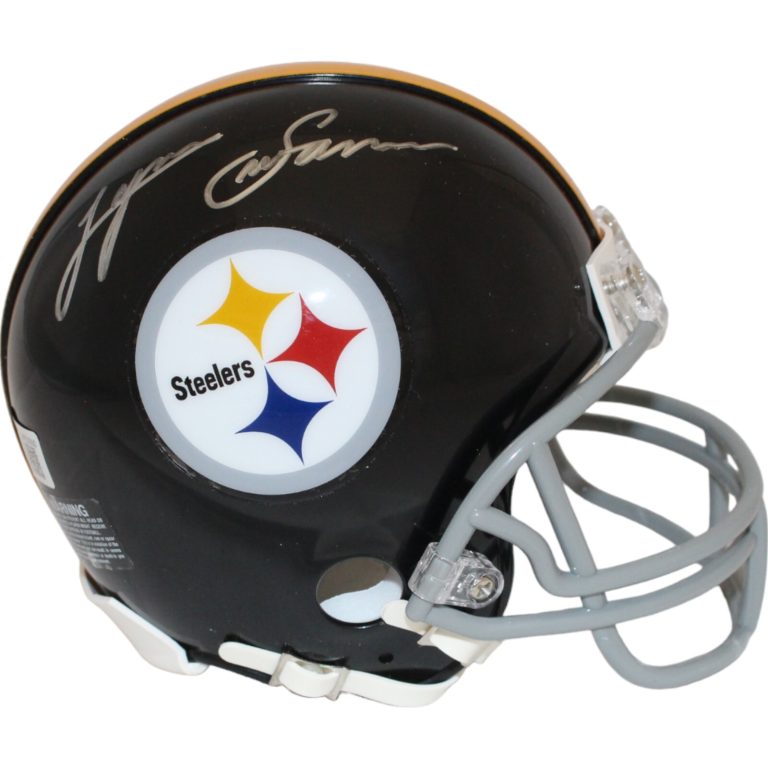 Lynn Swann Autographed Pittsburgh Steelers VSR4 Mini Helmet Beckett 43002