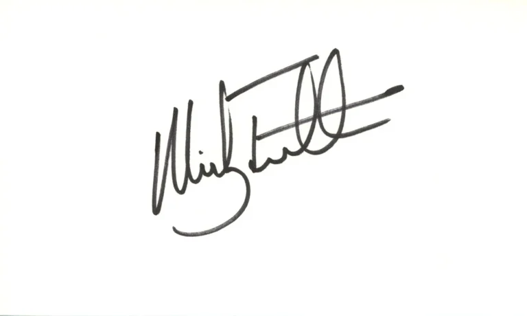 Mickey Tettleton Autographed Detroit Tigers Index Card Beckett 45353