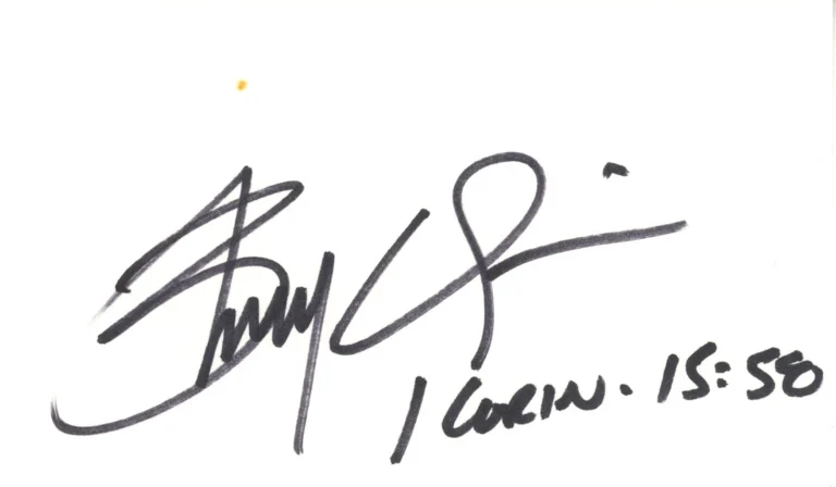 Brady Quinn Autographed Notre Dame Fighting Irish Index Card BAS 45394