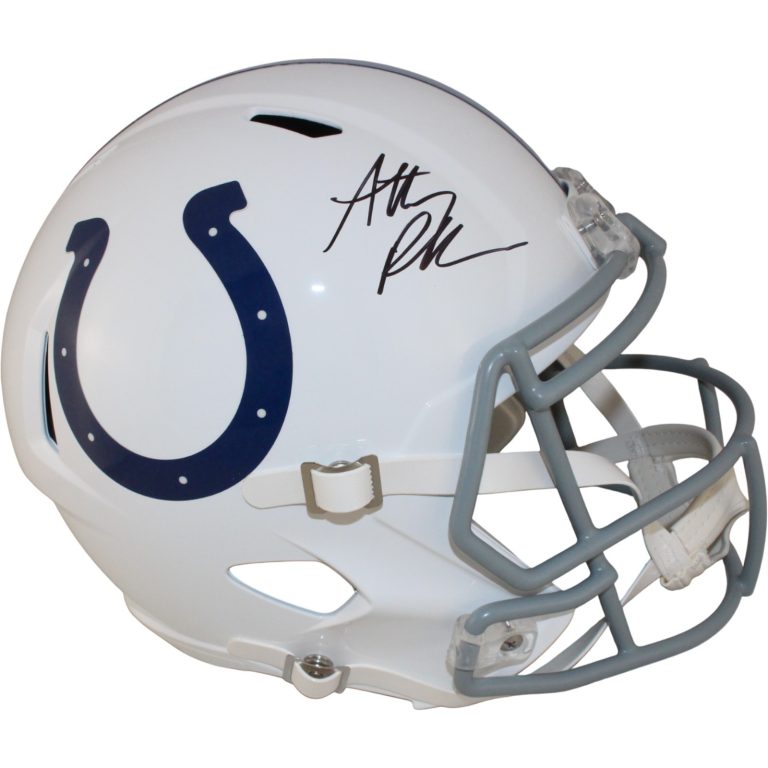 Anthony Richardson Autographed Indianapolis Colts F/S Helmet Fanatics 53596