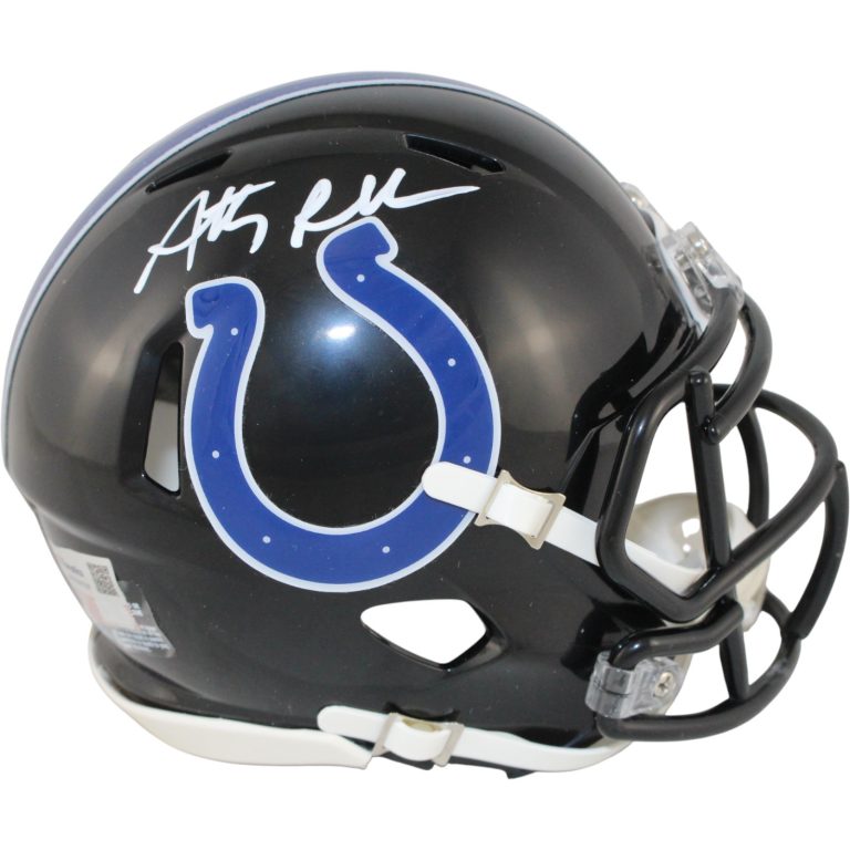 Anthony Richardson Signed Indianapolis Colts 2023 Alt Mini Helmet Fanatics 53663