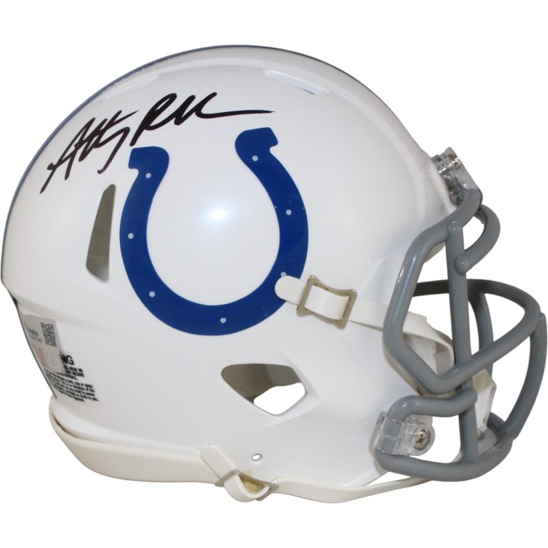 Anthony Richardson Autographed Indianapolis Colts Mini Helmet Fanatics 53666