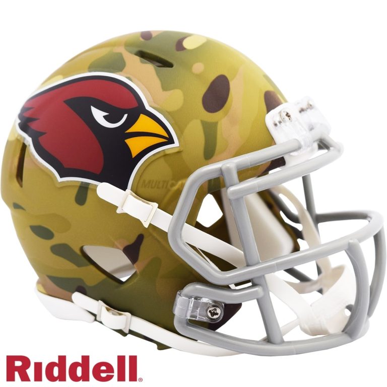 Arizona Cardinals Riddell New In Box Rare Limited Edition Camo Mini Helmet 26454
