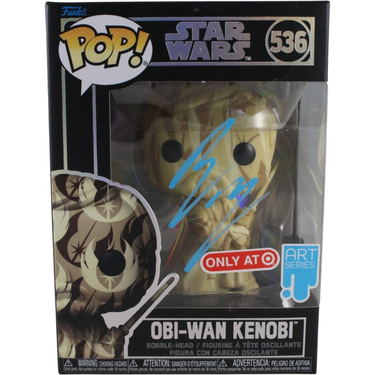 Ewan McGregor Autographed Star Wars Funko Pop! #536 Obi-Wan Kenobi Beckett 53787