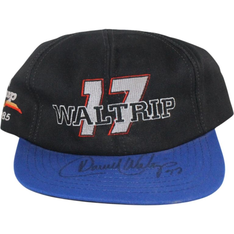 Darrell Waltrip Autographed Winston Cup Snapback Racewear Hat Beckett 55001