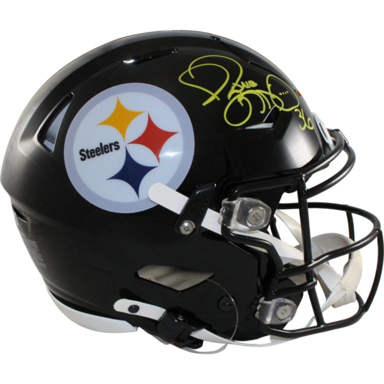 Jerome Bettis Autographed Pittsburgh Steelers SpeedFlex Helmet Beckett W 55282