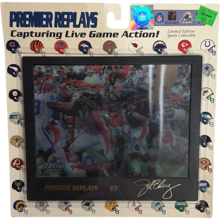 John Elway Denver Broncos Premier Replays Live Action Print 55317
