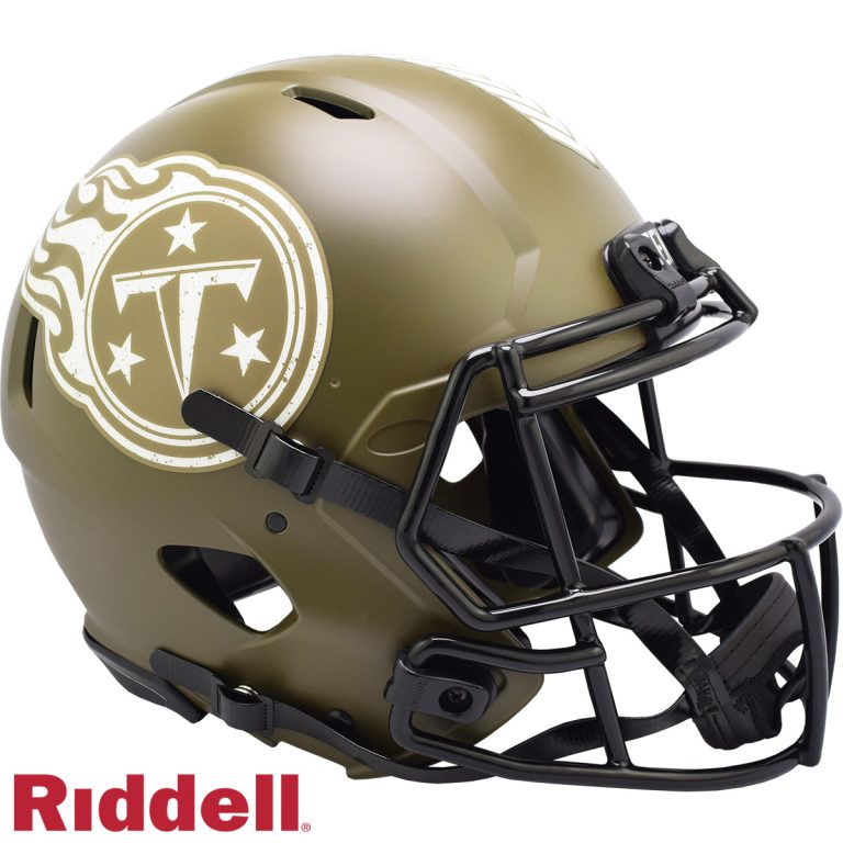 Tennessee Titans Salute 2022 Riddell Full Size Proline New In Box 35214