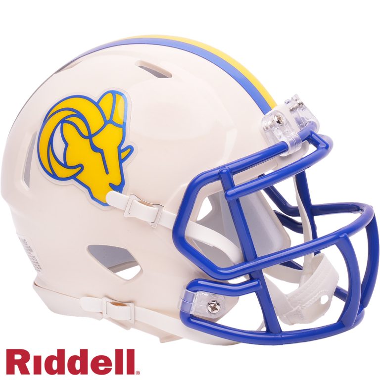 Los Angeles Rams Retro Riddell Mini Helmet New In Box 55588