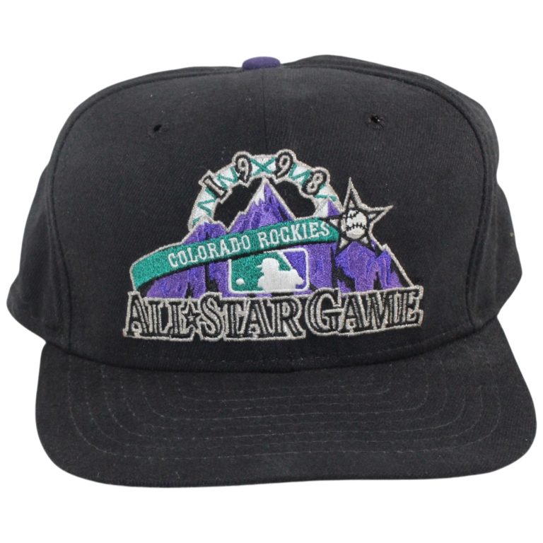 Colorado Rockies 1998 All Star Game New Era Fitted 7 1/2 Hat 56009