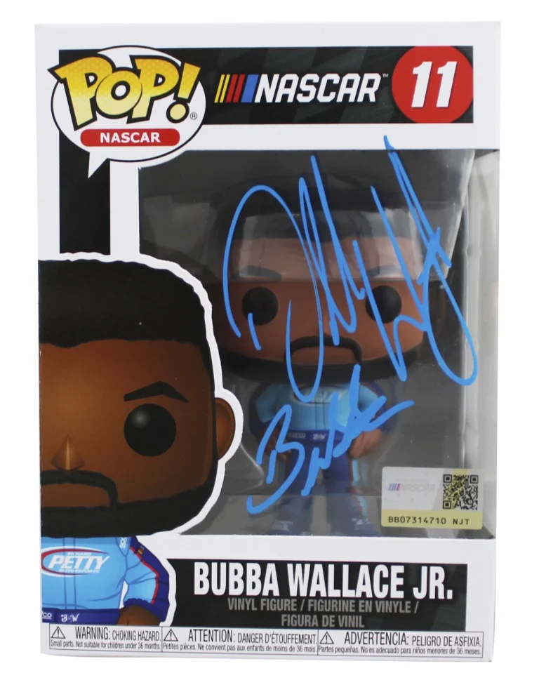 Bubba Wallace Jr. Authentic Signed #11 Funko Pop Vinyl Figure PSA/DNA