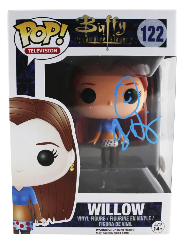 Alyson Hannigan Buffy Signed Willow #122 Funko Pop Vinyl Figure JSA #CE80249