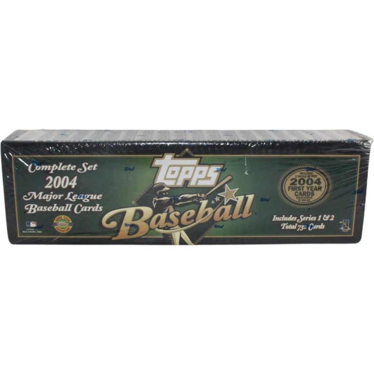2004 Topps MLB HTA Factory Sealed Set Series 1+2 - 2-5 Packs of Rookies 56571