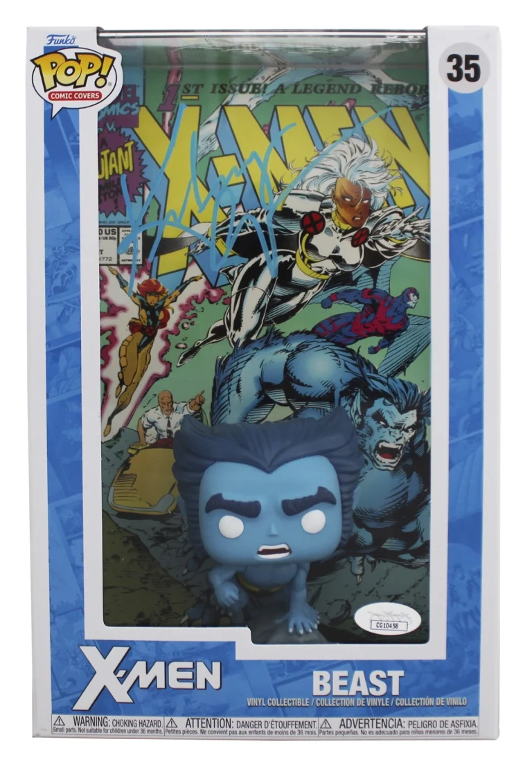Kelsey Grammer X-Men Signed Beast #35 Large Funko Pop Vinyl Figure JSA #CG10458