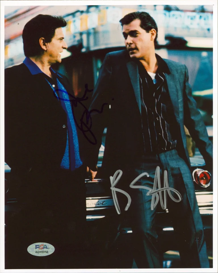 Joe Pesci & Ray Liotta Goodfellas Authentic Signed 8x10 Photo PSA/DNA #AQ49858