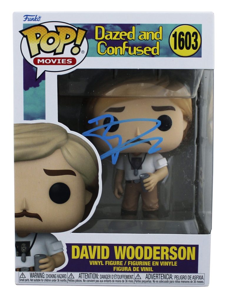 Matthew McConaughey Dazed & Confused Signed #1603 Funko Pop Figure PSA #AQ71510