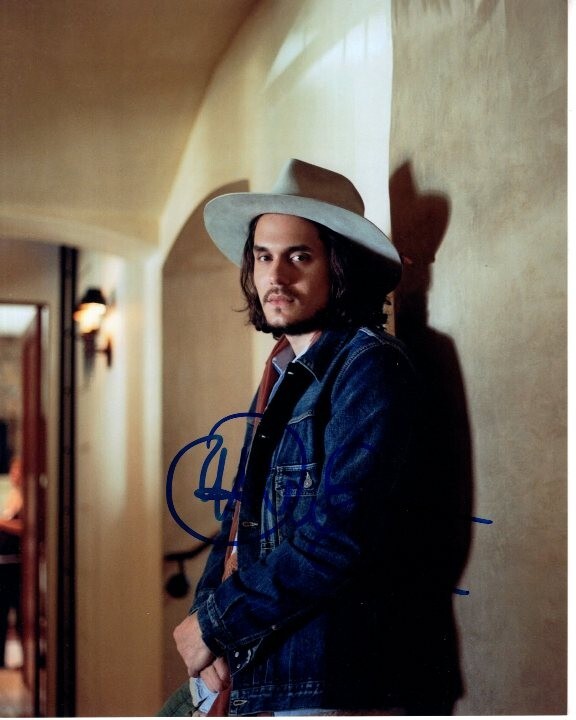 JOHN MAYER Signed 8x10 Photo w/ Hologram COA