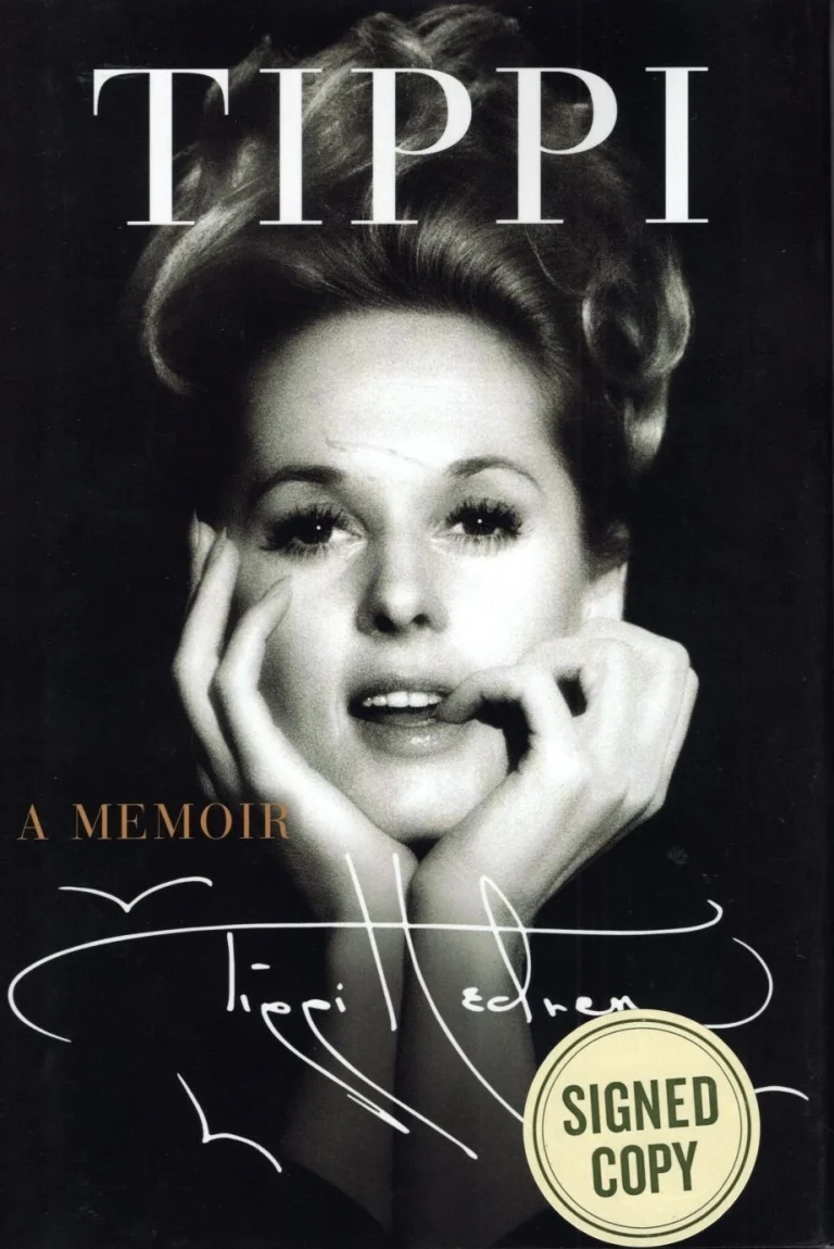 TIPPI HEDREN Signed 1st Edition Book w/ Hologram COA