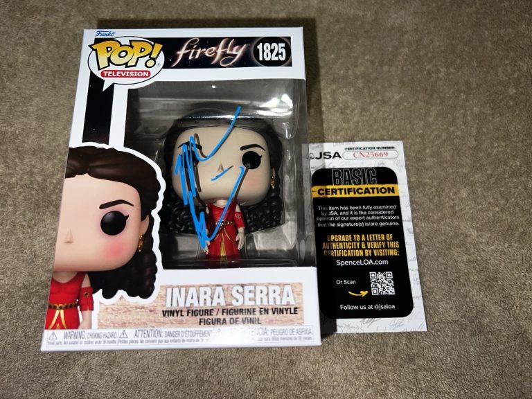 Morena Baccarin Signed Official Inara Serra Funko Pop Firefly Legend JSA Auth