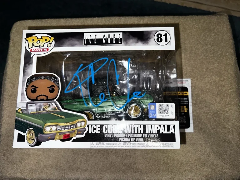 Ice Cube Signed Official Ice Cube With Impala Funko Pop Rap Movie Star JSA Auth