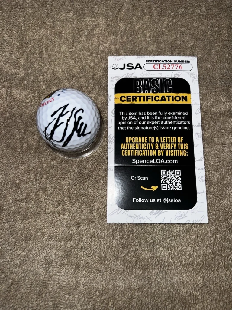 JJ Spaun Signed Official 125th US Open Golf Ball Oakmont Champion JSA Auth #2