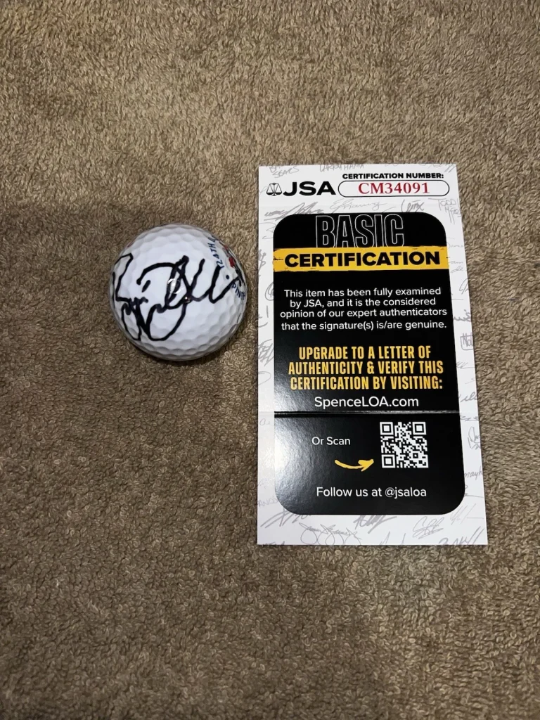 Bryson DeChambeau Signed Official 124th US Open Golf Ball Pinehurst JSA Auth