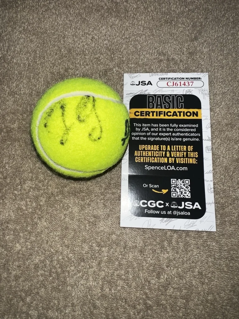 Alexander Zverev Signed Penn Tennis Ball Tennis Superstar JSA Auth #2