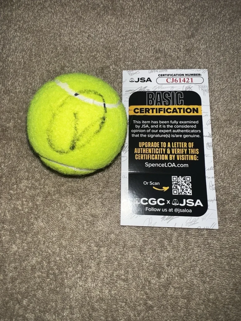 Jack Draper Signed Penn Tennis Ball Tennis Superstar JSA Auth