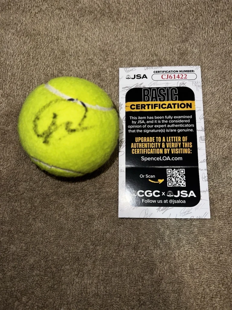 Jack Draper Signed Penn Tennis Ball Tennis Superstar JSA Auth #2