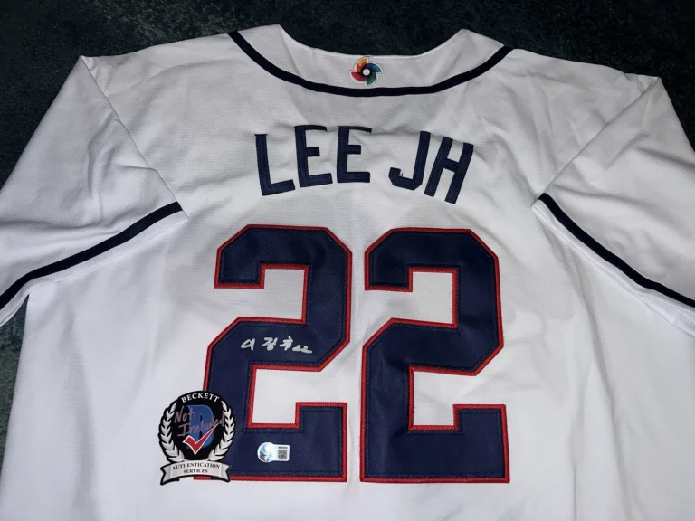 Jung Hoo Lee Signed Team Korea Jersey 2026 World Baseball Classic Star Beckett