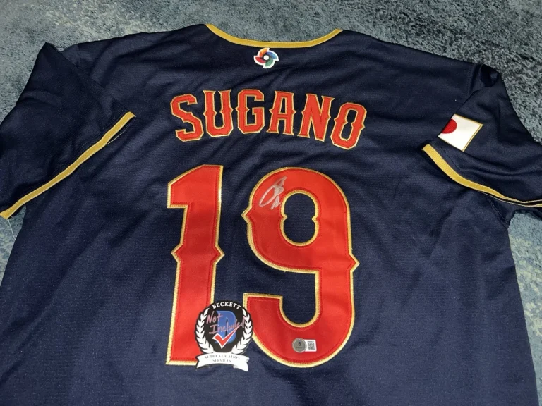 Tomoyuki Sugano Signed Team Japan Jersey 2026 World Baseball Classic Beckett
