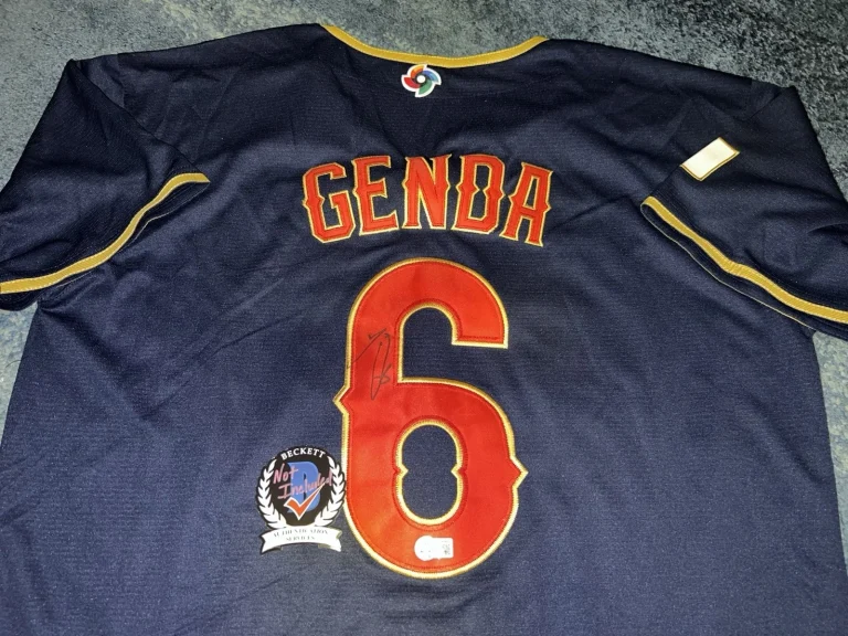Sosuke Genda Signed Team Japan Jersey 2026 World Baseball Classic Star Beckett