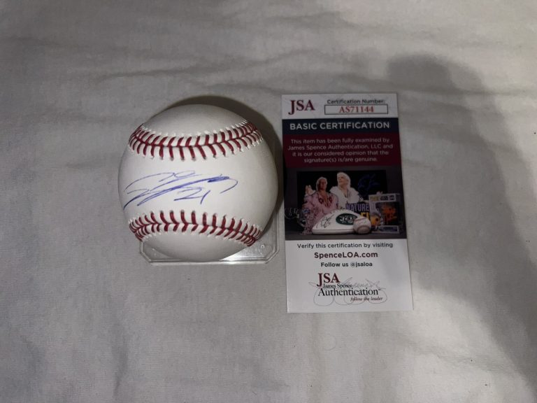 Woo-Suk Go Signed Official Major League Baseball San Diego Padres Star JSA