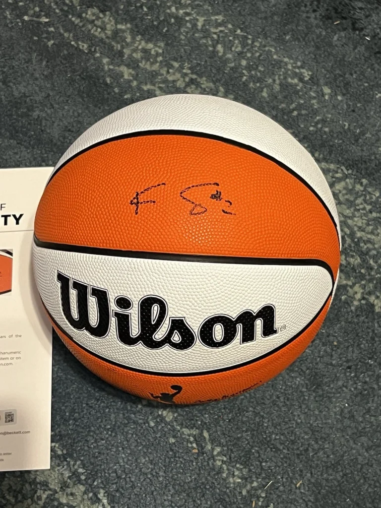 Kahleah Copper Signed Official Wilson WNBA Basketball Mercury USA Star Beckett