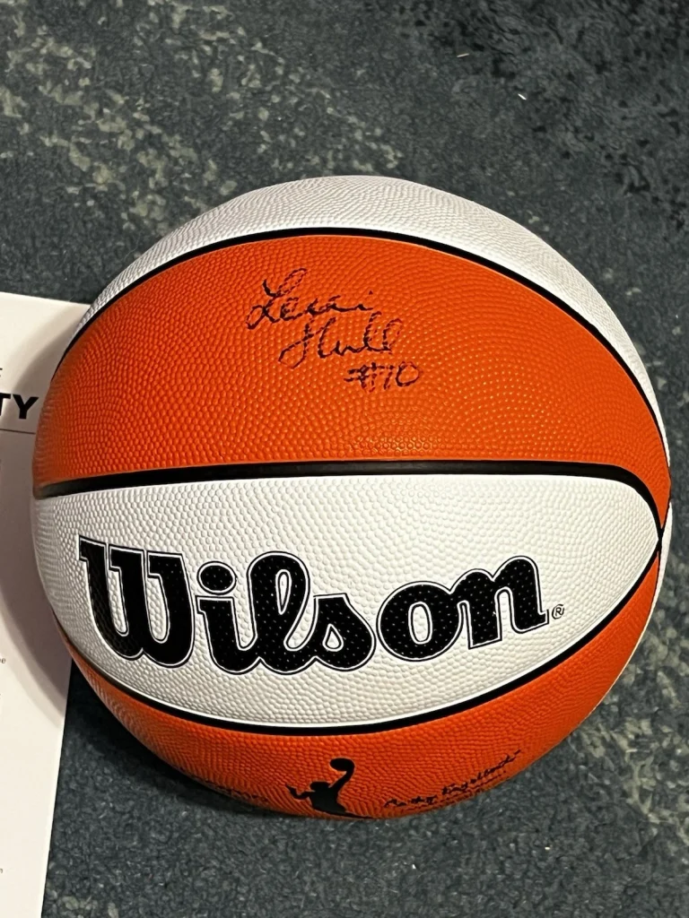 Lexie Hull Signed Official Wilson WNBA Basketball Fever USA Star Beckett