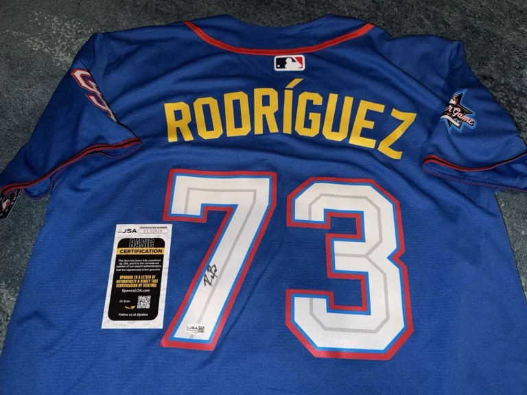 Randy Rodriguez Signed 2025 All Star Jersey San Francisco Giants Ace JSA Auth