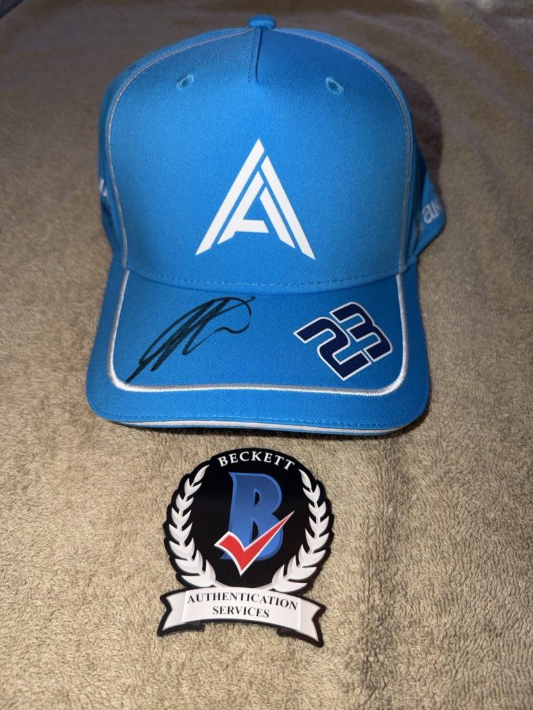 Alexander Alex Albon Signed Official Williams Racing Hat F1 Superstar Beckett